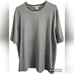 VINTAGE 80'S PERRY ELLIS PULLOVER SWEATER SZ L